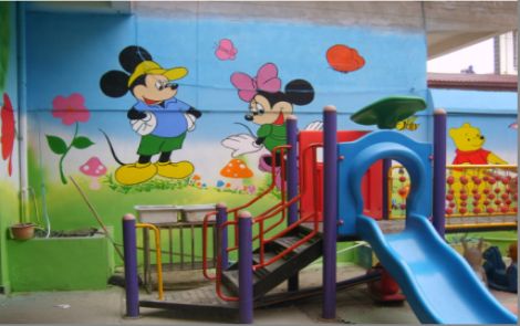 漳州幼儿园室外彩绘